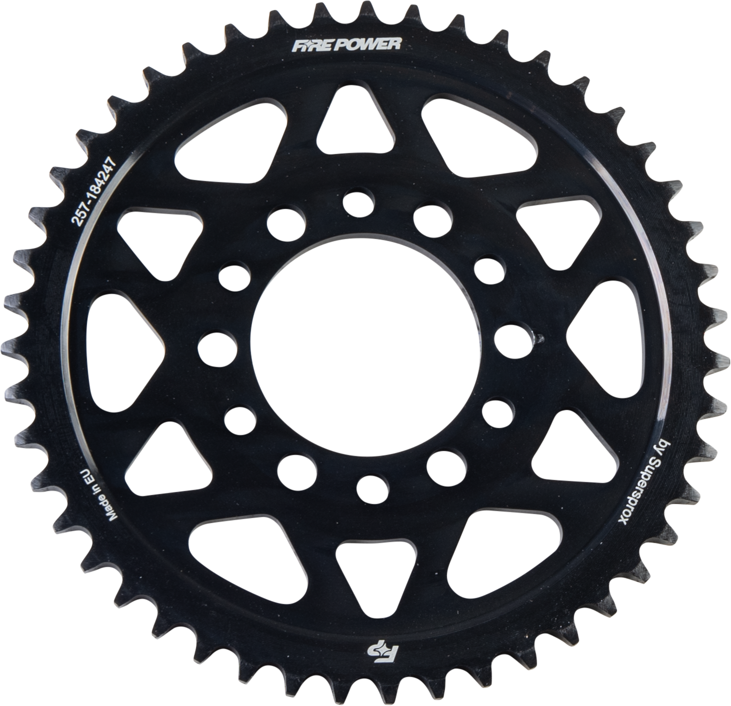 REAR SPROCKET STEEL 47T BLK