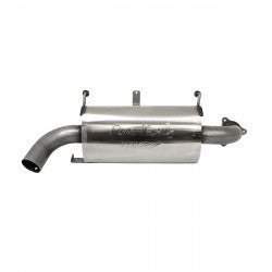SINGLE SLIP-ON SYSTEM W/ OVAL SPORT MUFFLER CHROME