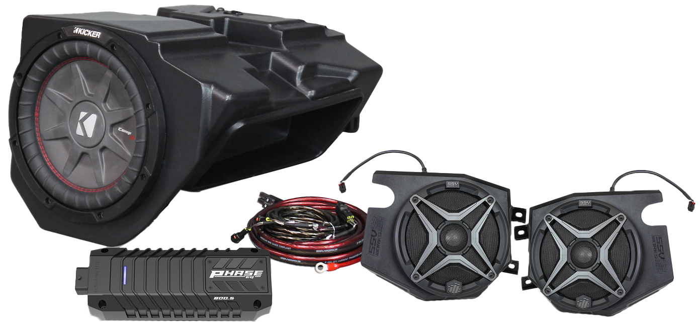 3 SPEAKER PLUG AND PLAY KIT RIDE COMMAND