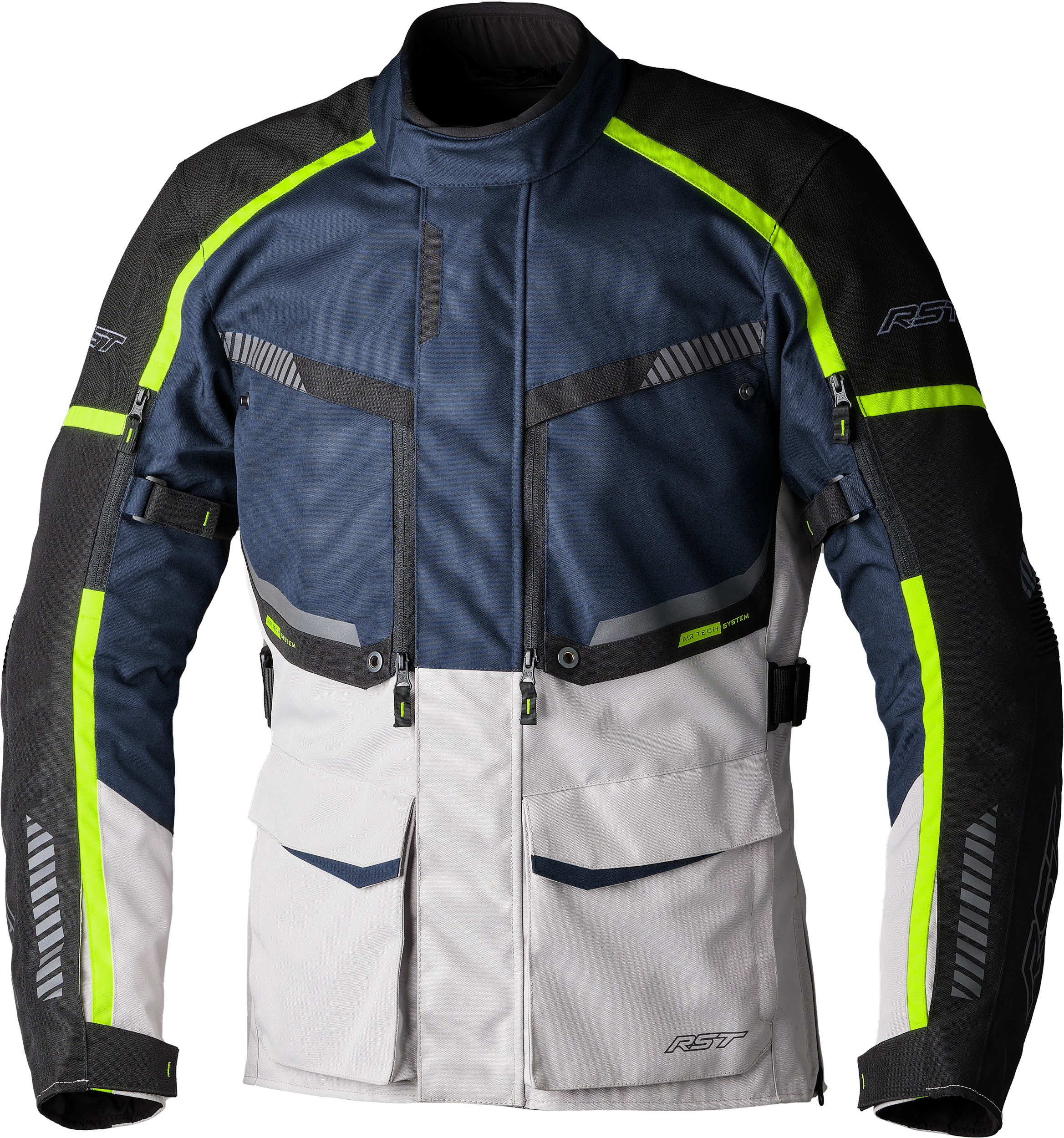 MAVERICK EVO CE JACKET NAVY/SILVER TEXTILE XL