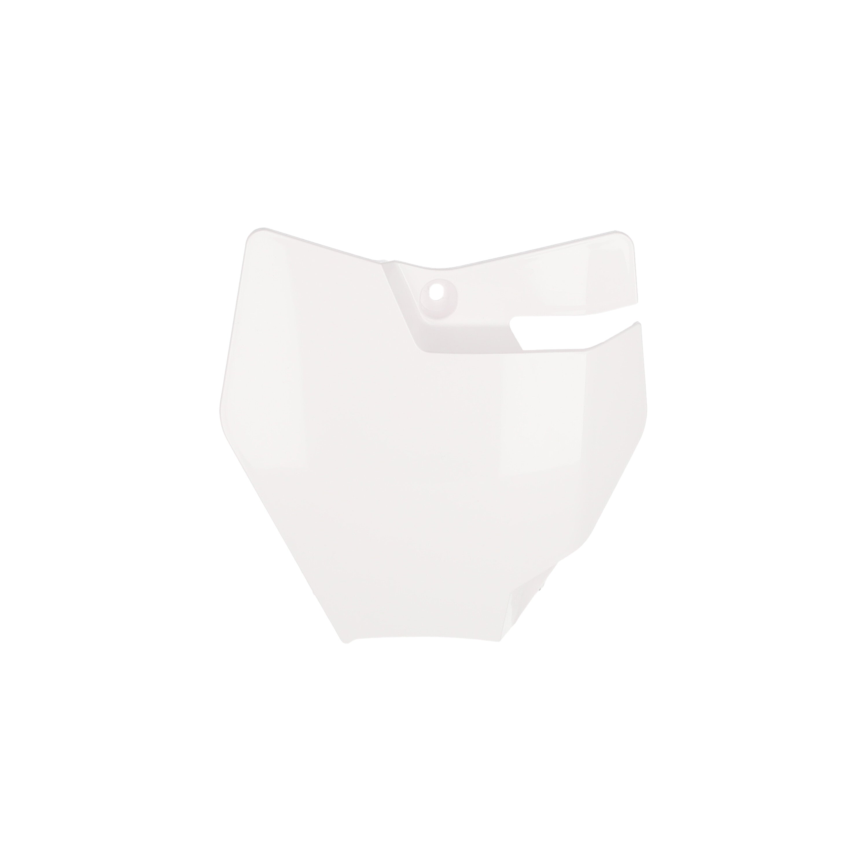 FRONT NUMBER PLATE WHITE GAS/KTM