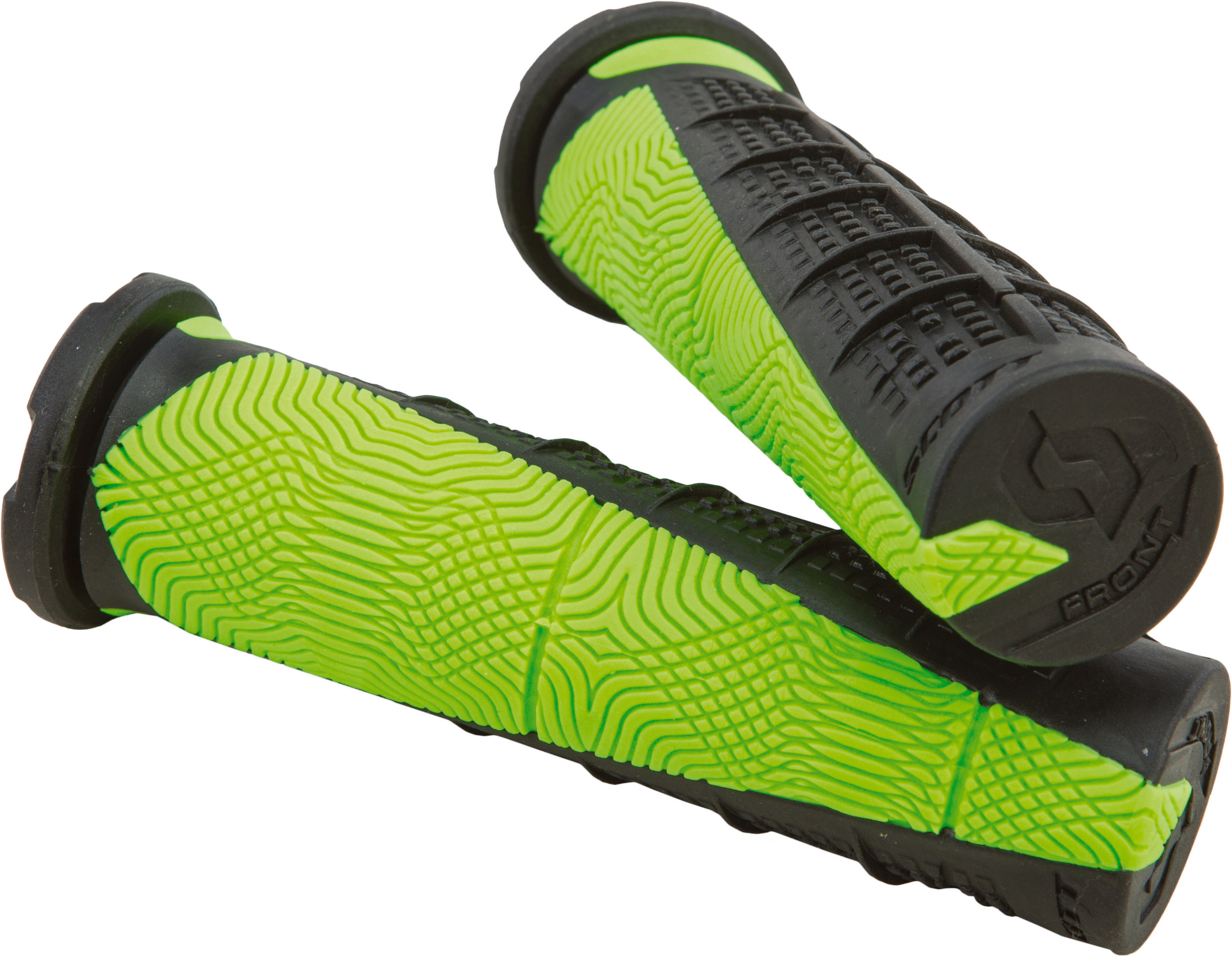 DEUCE GRIP ATV BLACK/NEON GRN