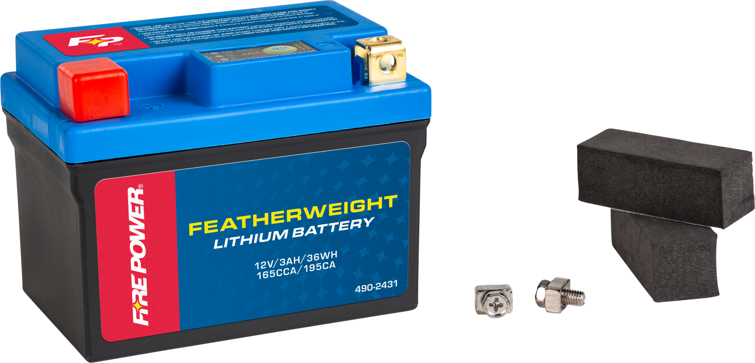 FEATHERWEIGHT LITHIUM BATTERY 165 CCA 12V/36WH