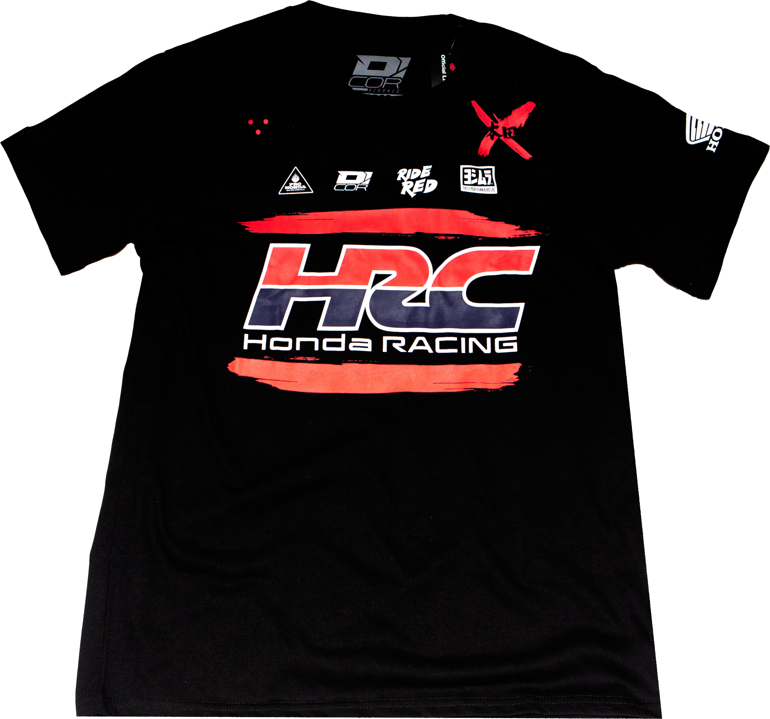 HONDA HRC FACTORY T-SHIRT BLACK MD
