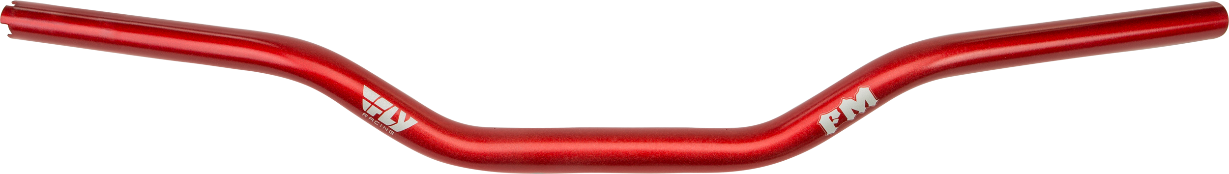 MOTO STYLE HANDLEBAR TBW RED W/1" ENDS