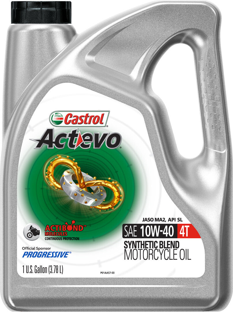 ACT>EVO SYNTHETIC BLEND OIL 4T 10W40 1GAL
