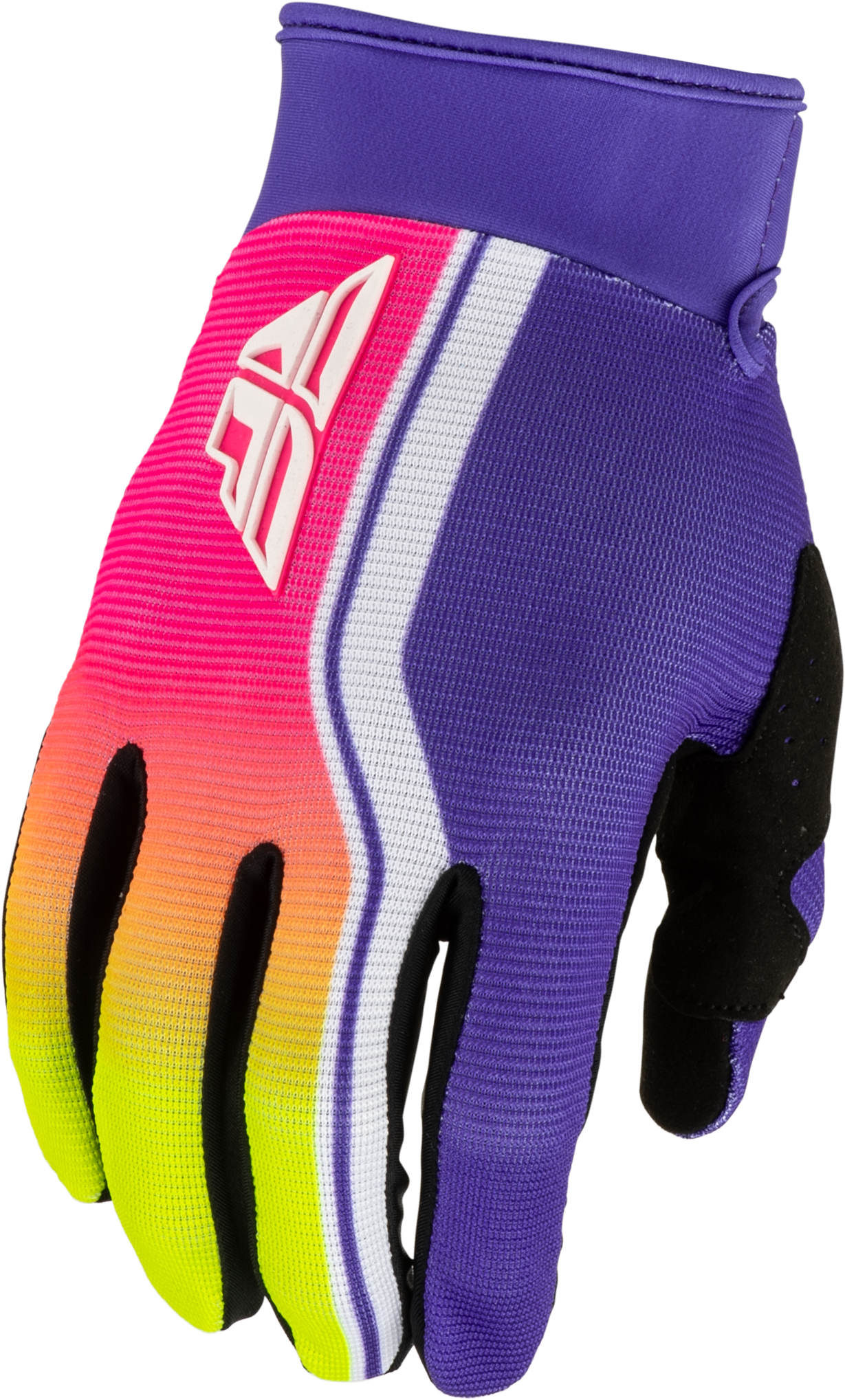 F-16 RAZE GLOVES PURPLE/PINK/YELLOW LG