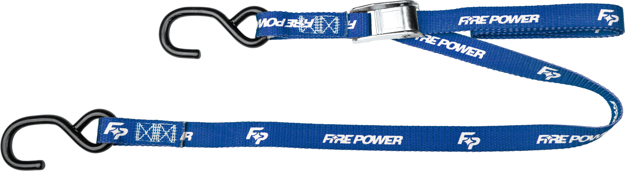 1" TIE-DOWN BLUE 2/PK