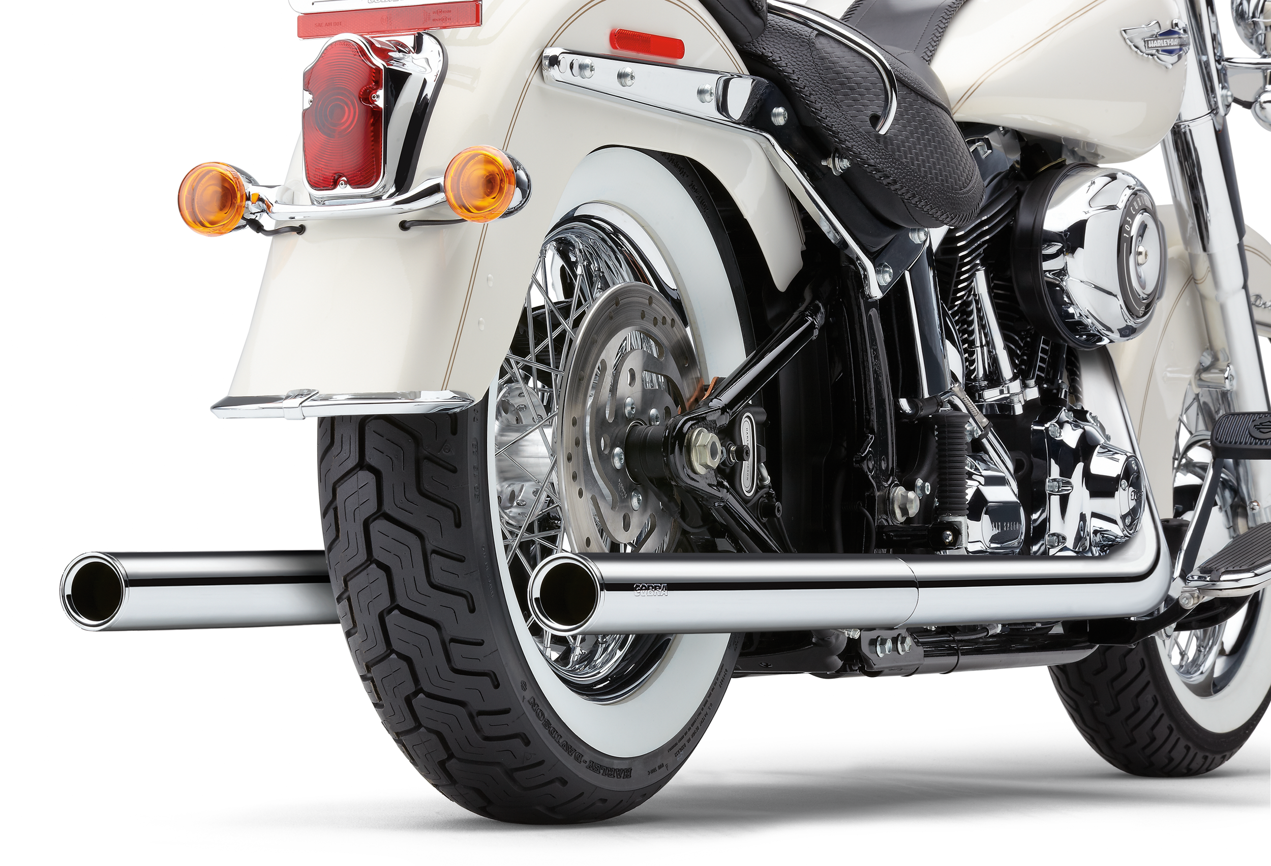 BAD HOMBRE TRUE DUALS CHROME SOFTAIL 07-11
