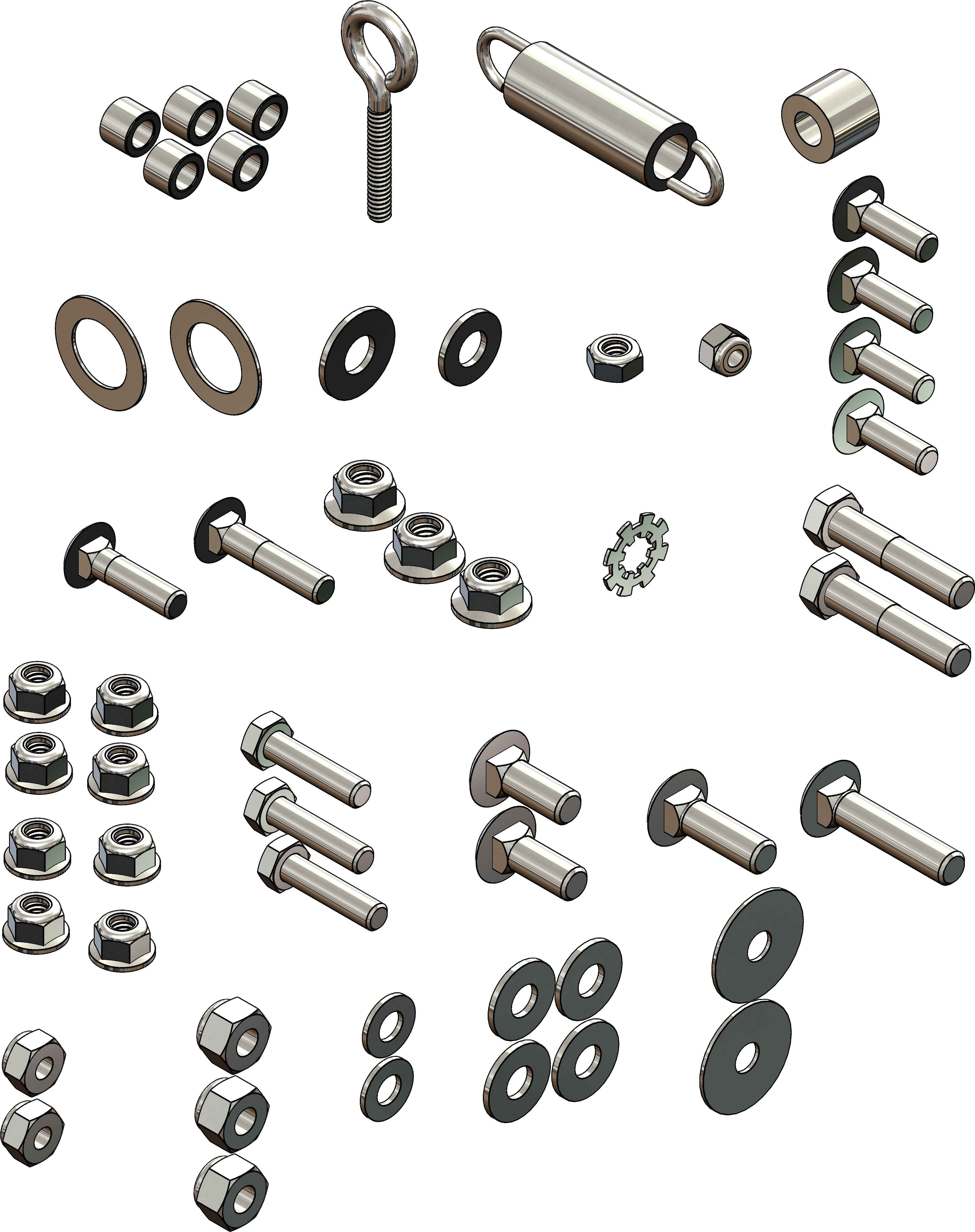 MAN LIFT KIT RPL HARDWARE KIT