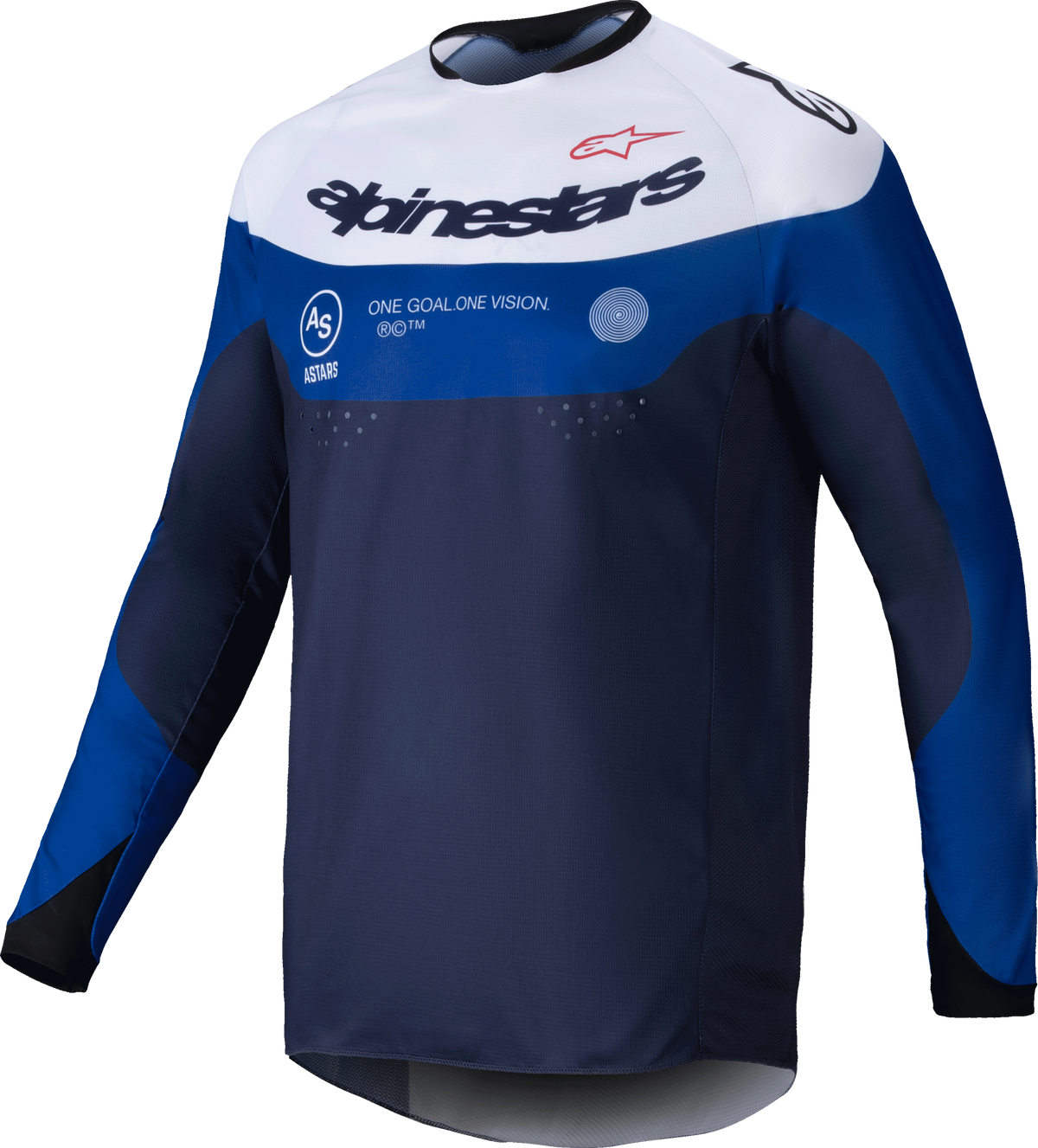PRO-DURA JERSEY NAVY/BRIGHT BLUE/WHITE LG