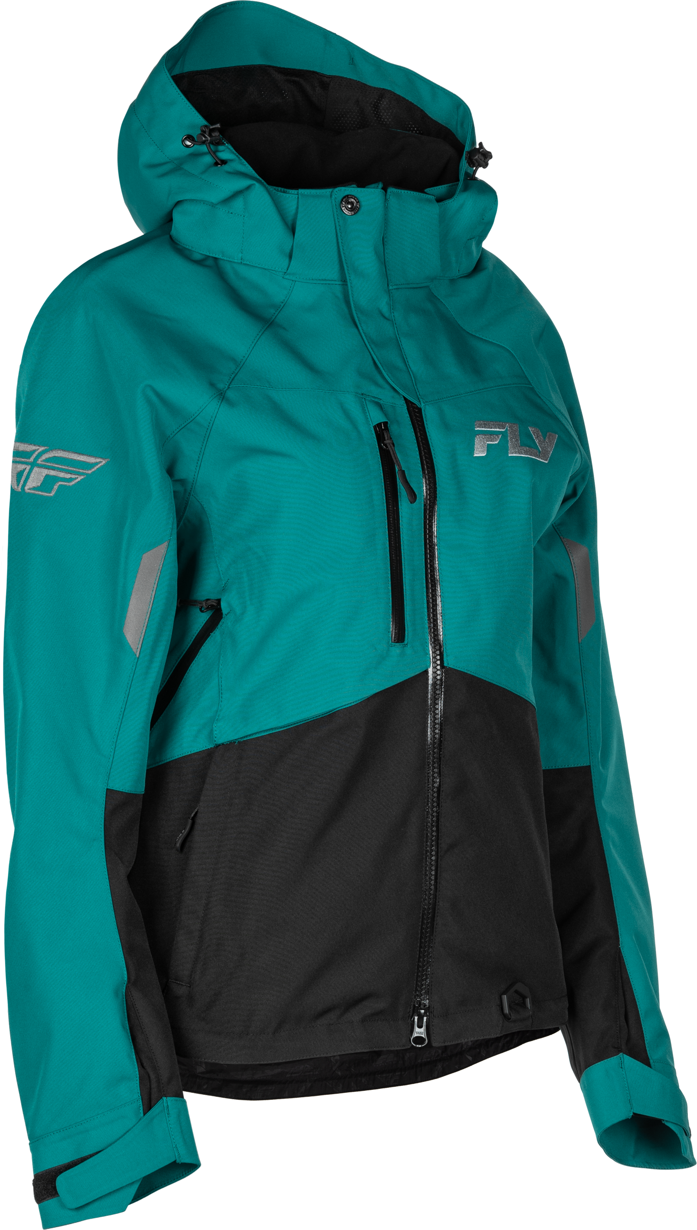 WOMEN'S CARBON JACKET DEEP LAKE/BLACK MD