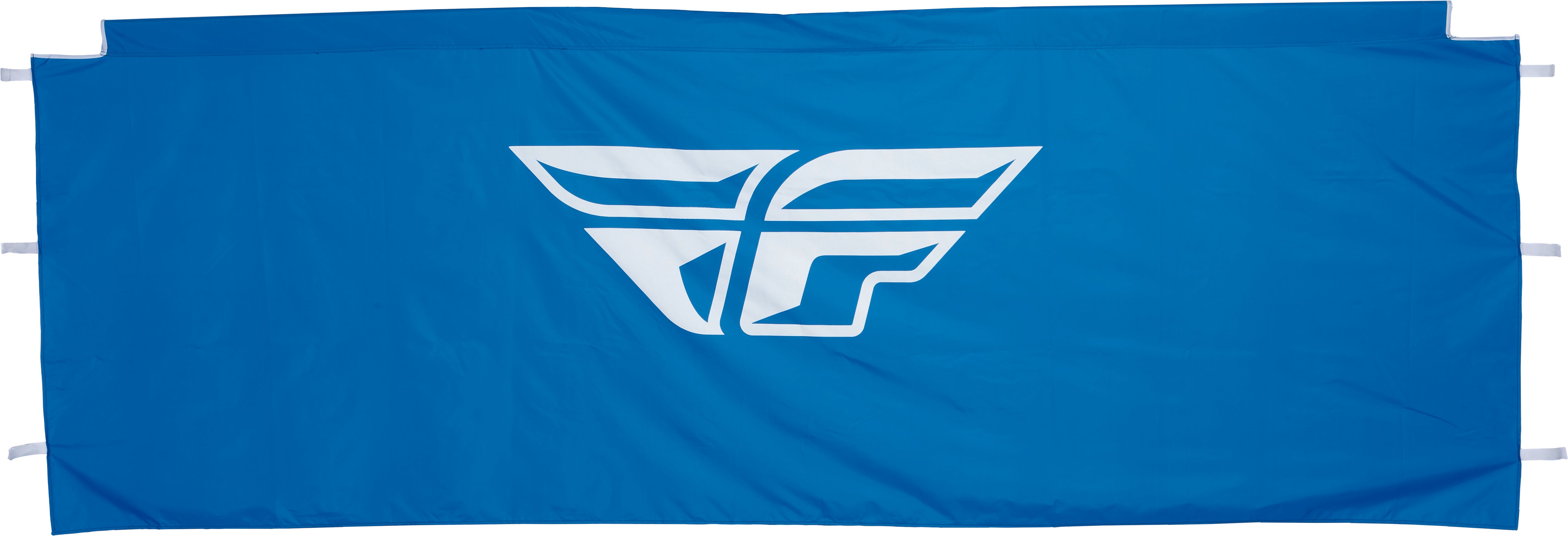 HALF WALL BLUE 10X10