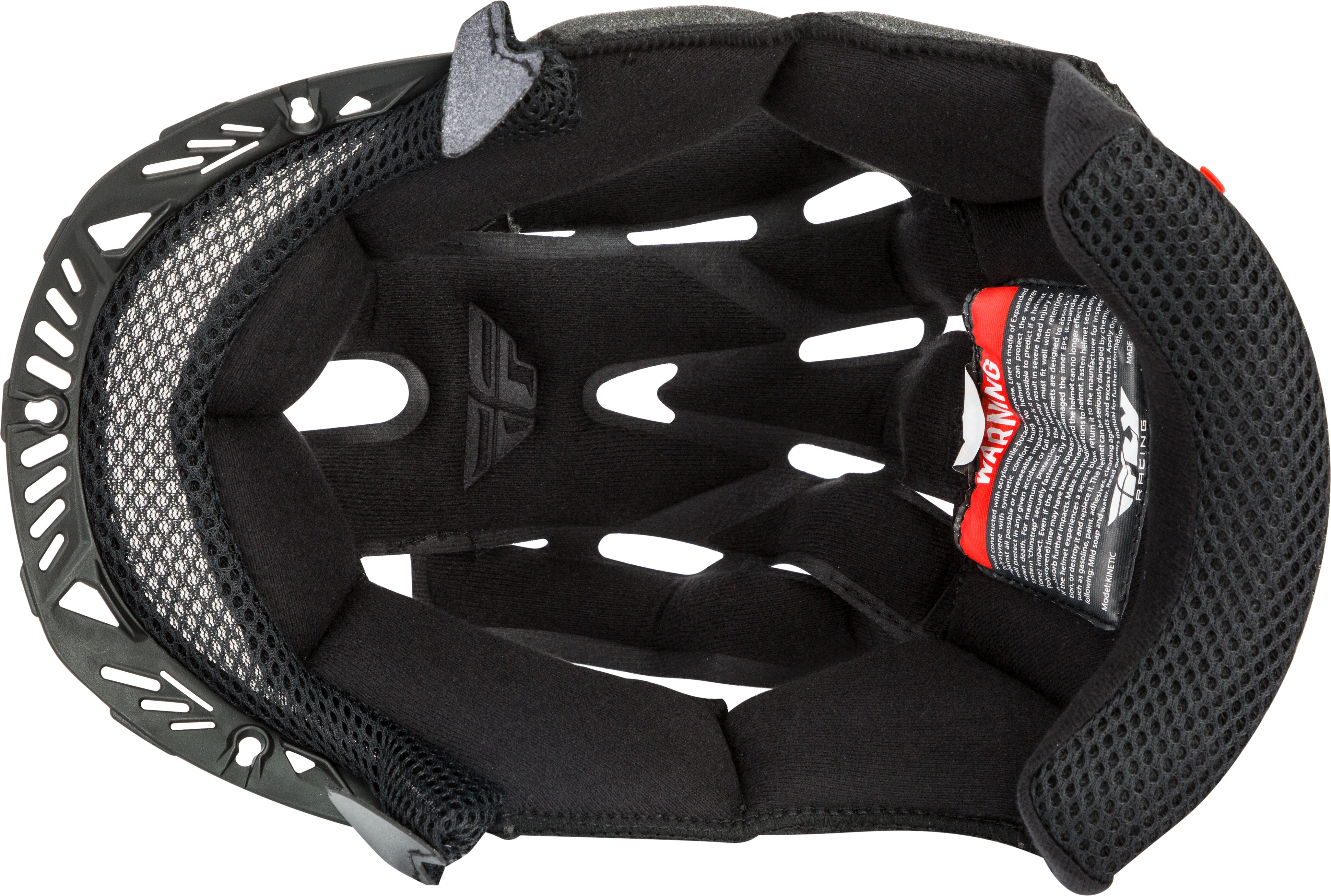 KINETIC HELMET LINER YL 12MM DOT