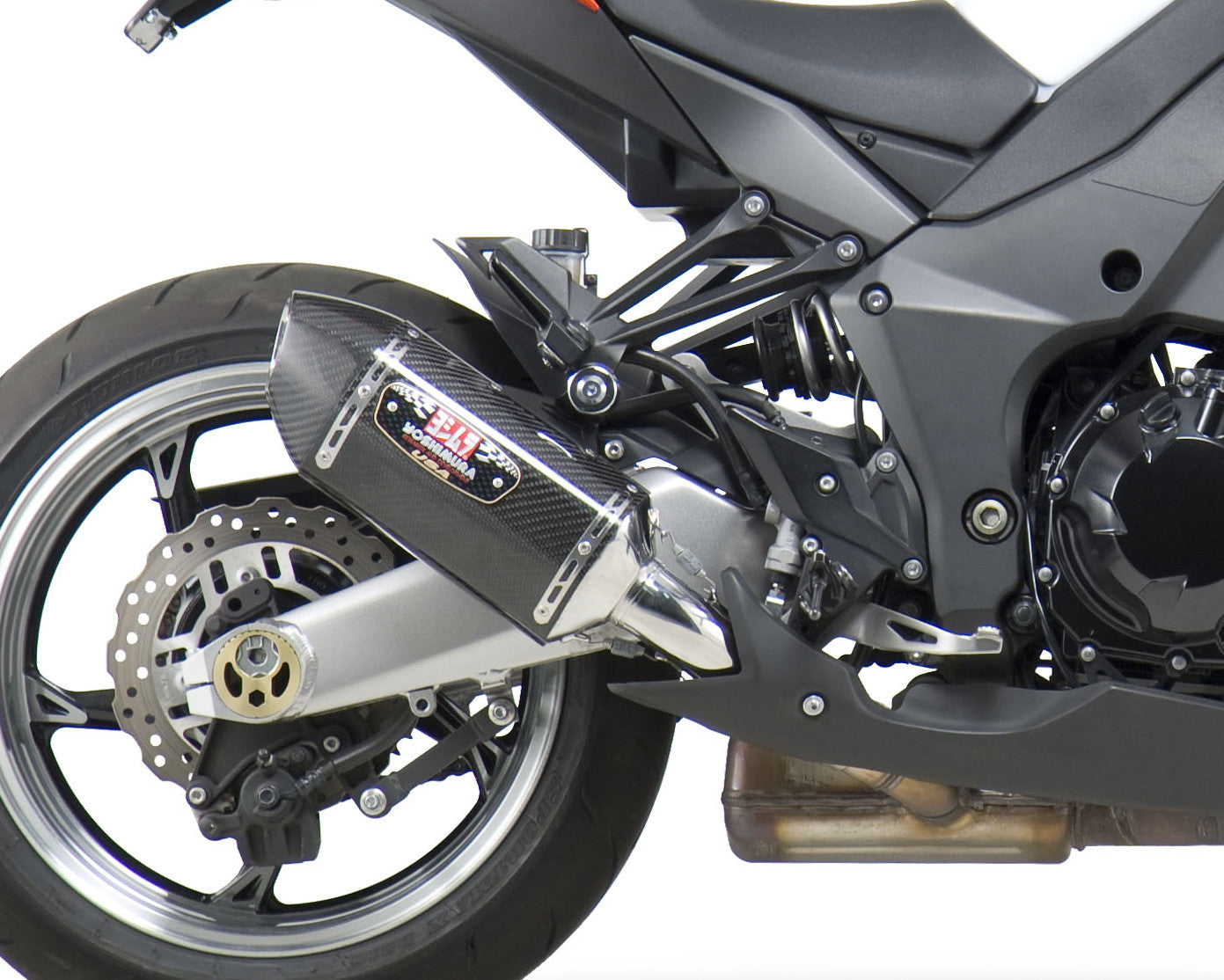 EXHAUST STREET R-77 SLIP-ON SS-CF-CF DUAL #960-1324