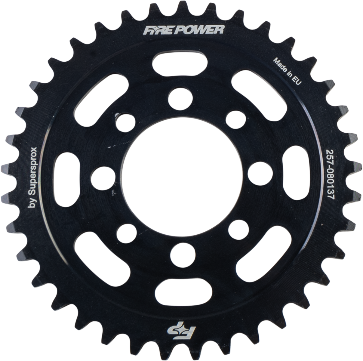 REAR SPROCKET STEEL 37T BLK