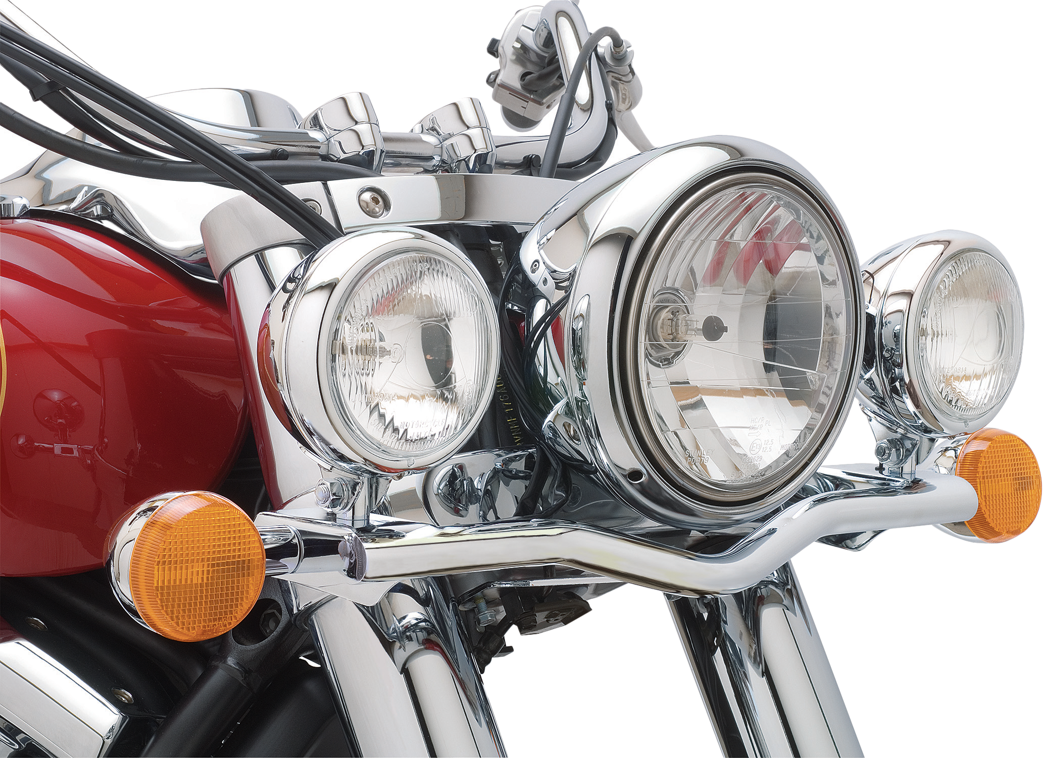 LIGHT BAR CHROME KAW VN900 CLASSIC/LT 06-19