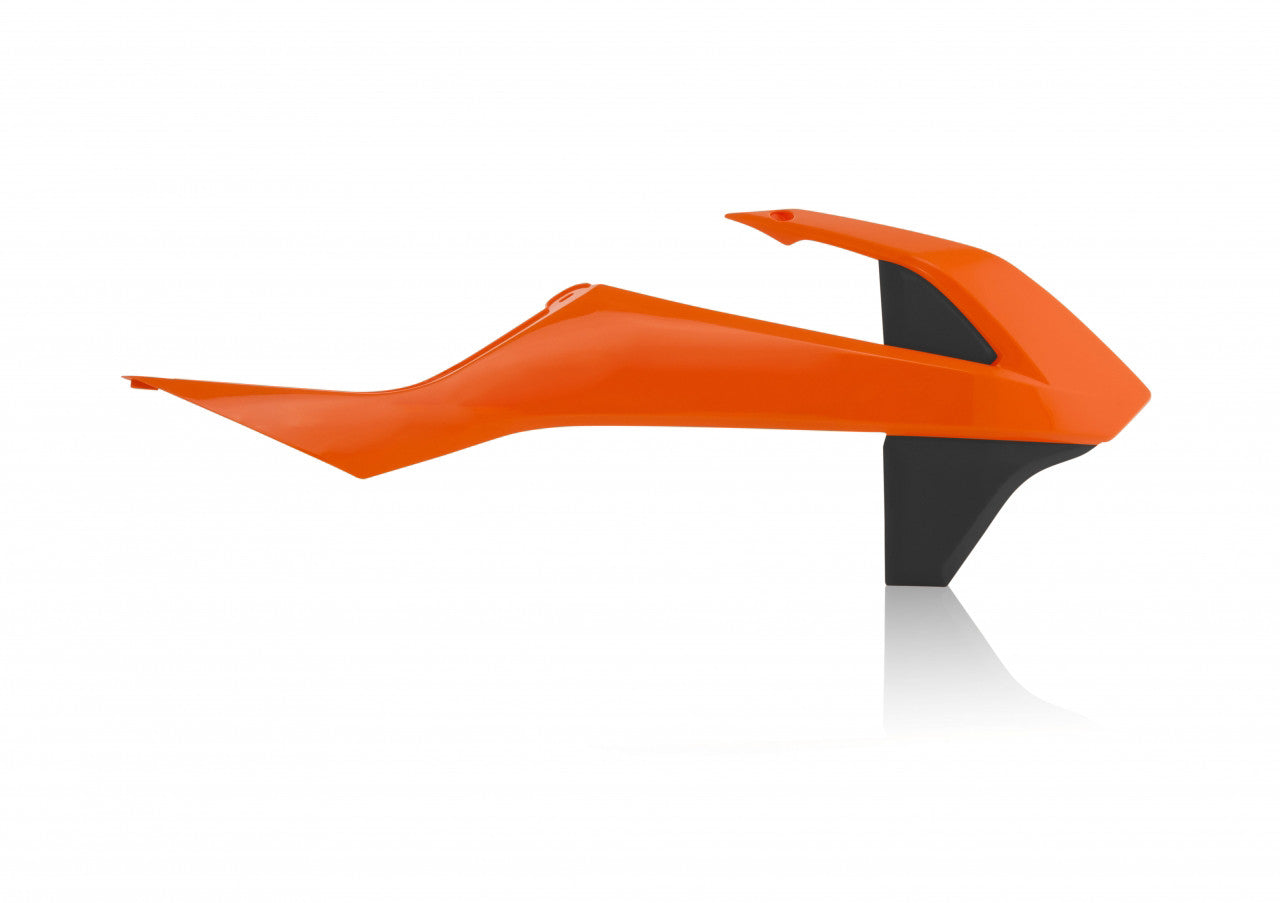 RADIATOR SHROUDS ORANGE/BLACK
