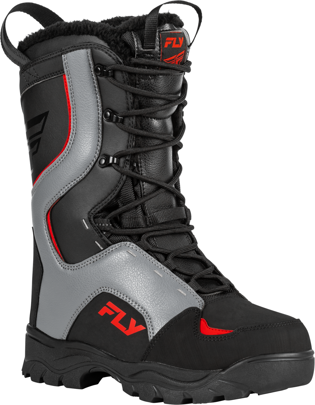 MARKER LACED BOOT BLACK/RED 14