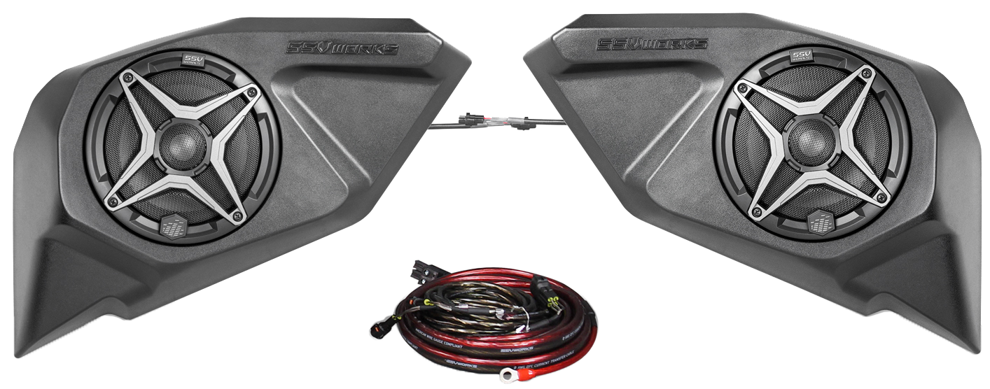 REAR DOOR SPEAKER PODS