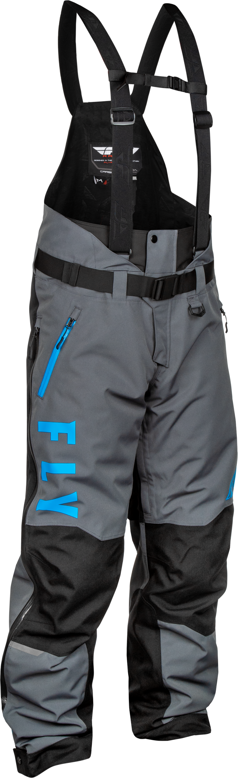CARBON BIB GREY/BLUE MD