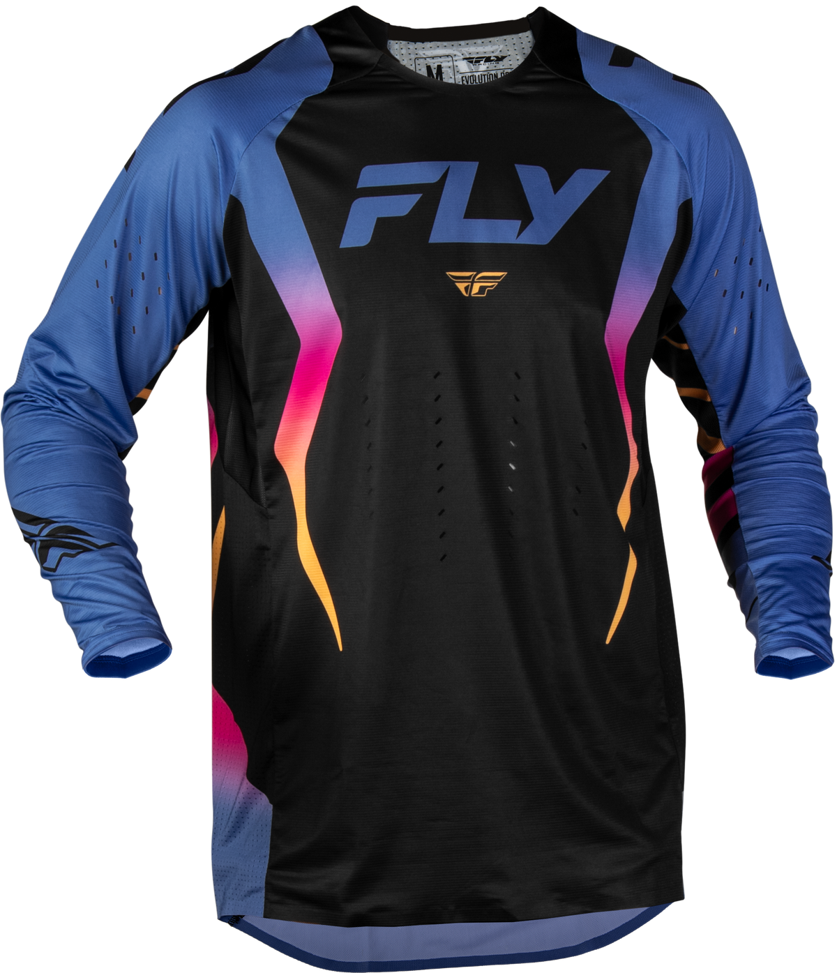 EVOLUTION  DST LE BOLT JERSEY BLACK/BLUE/MULTI XL