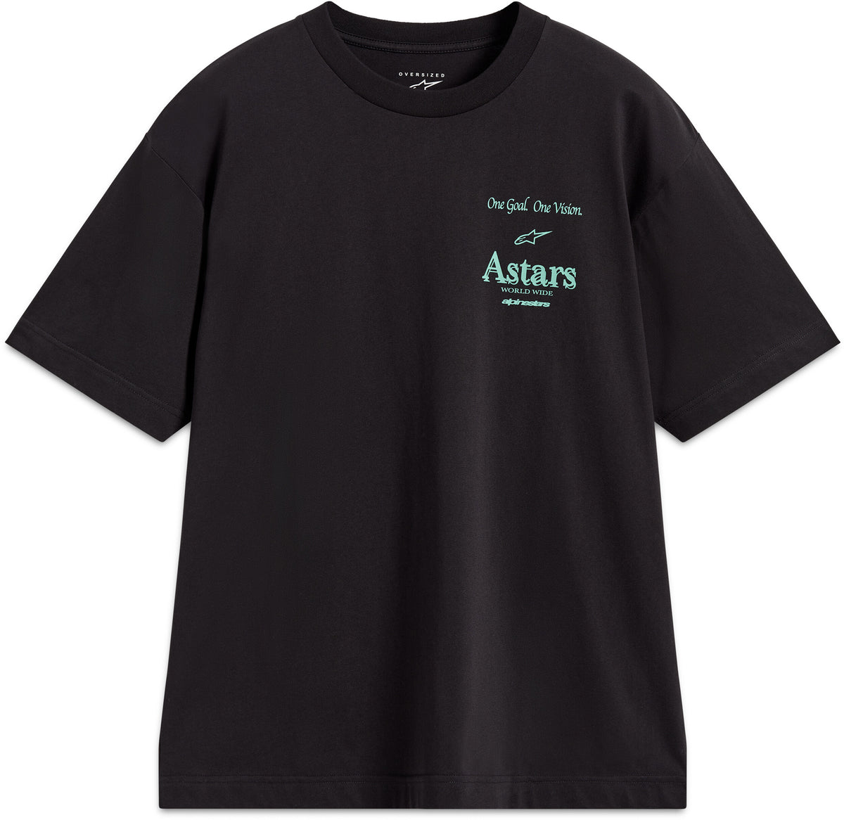 POST OVERSIZED SS CSF TEE BLACK XL