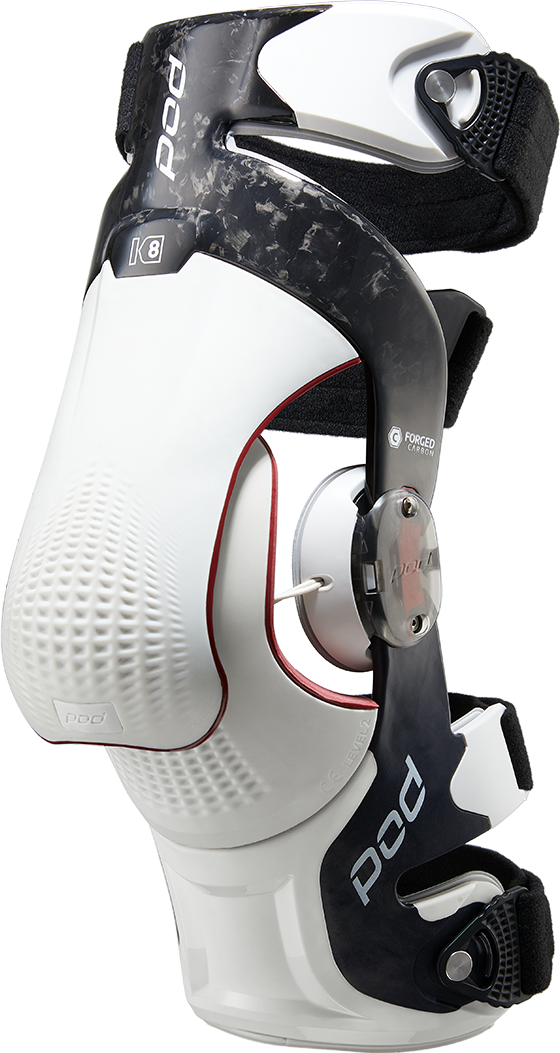 K8 3.0 KNEE BRACE CARBON (LT) CARBON/WHITE SM