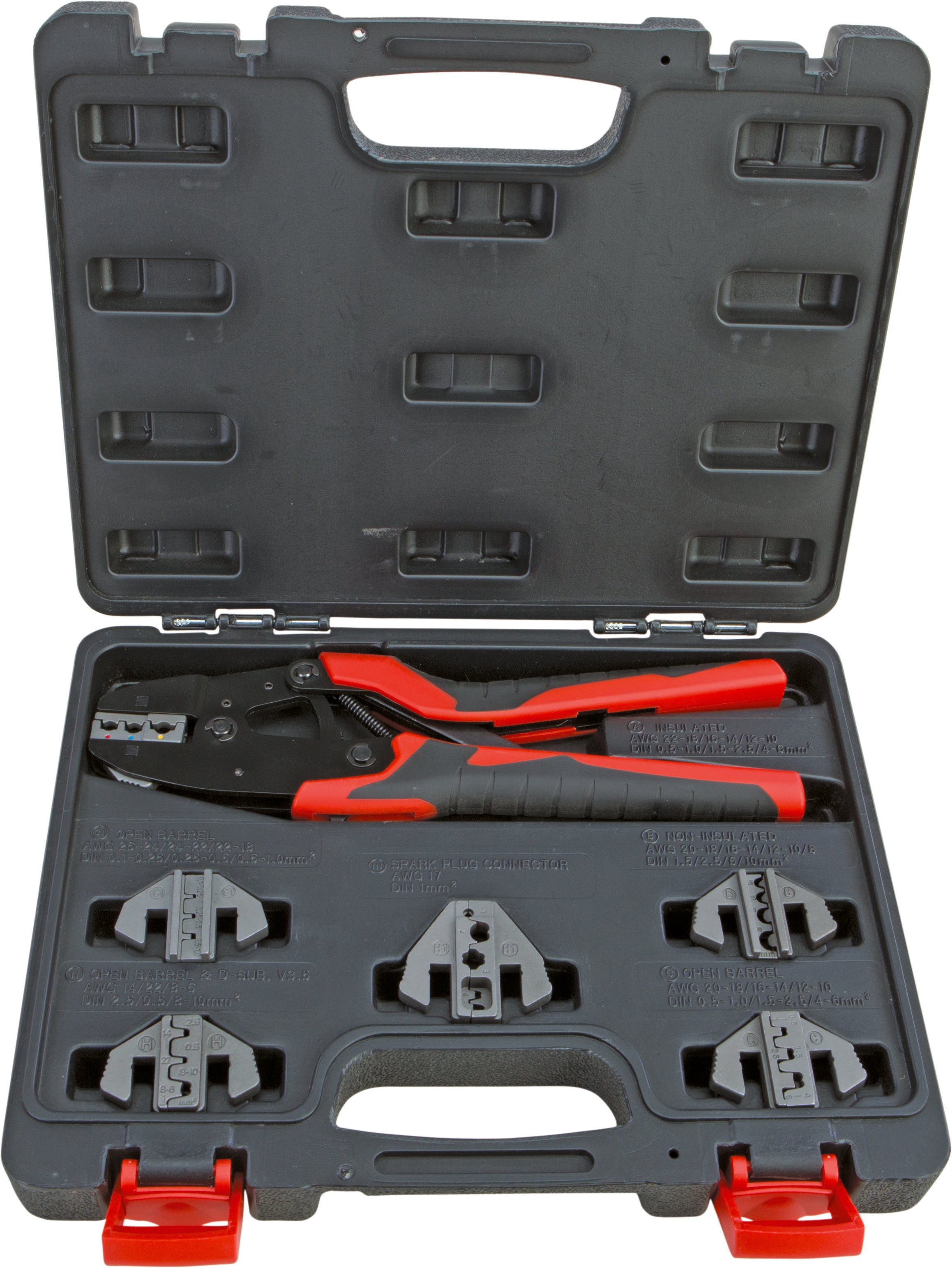 Ratcheting Terminal Crimper Set