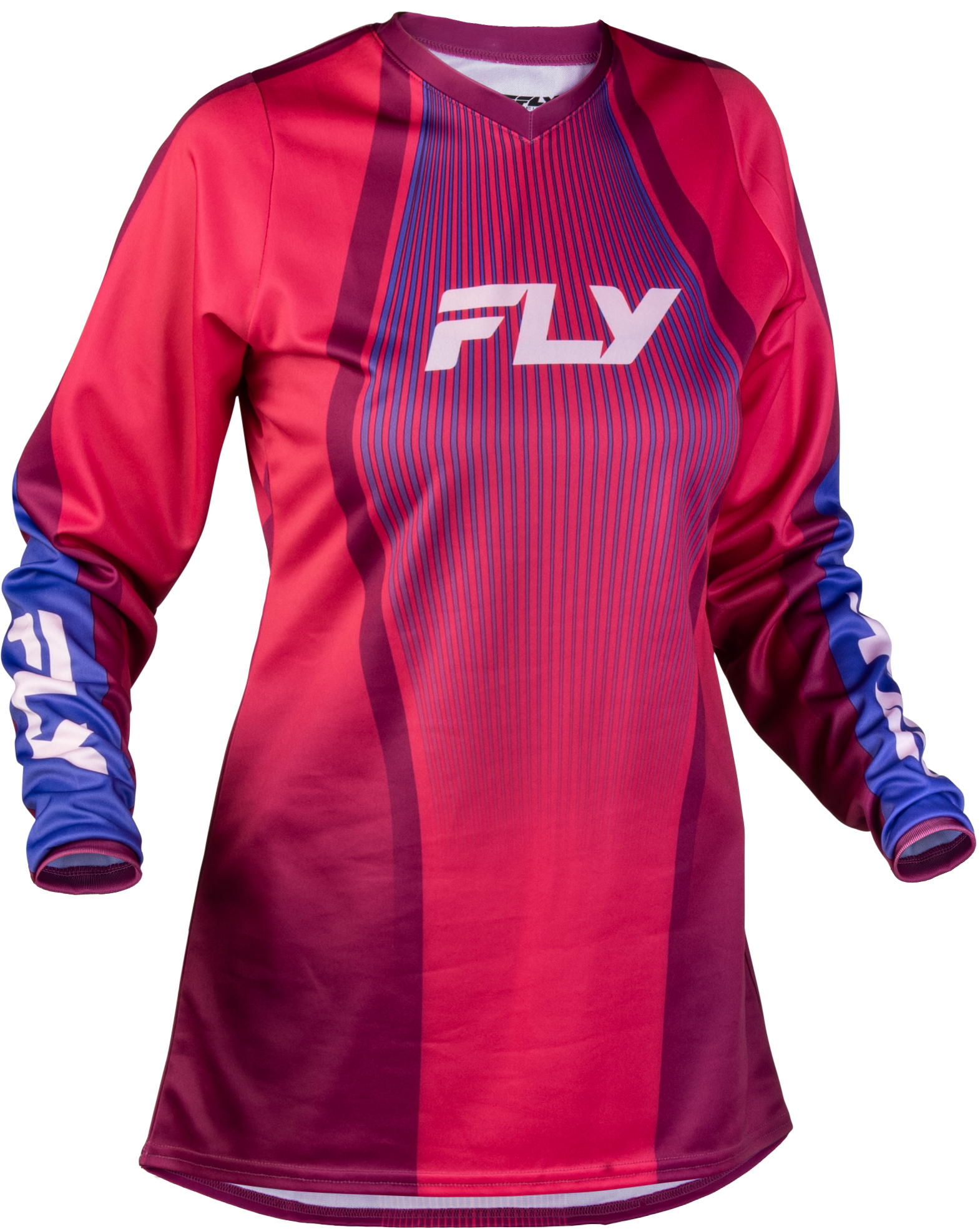 WOMEN'S F-16 LIFT JERSEY PINK/PURPLE/WHITE 2X