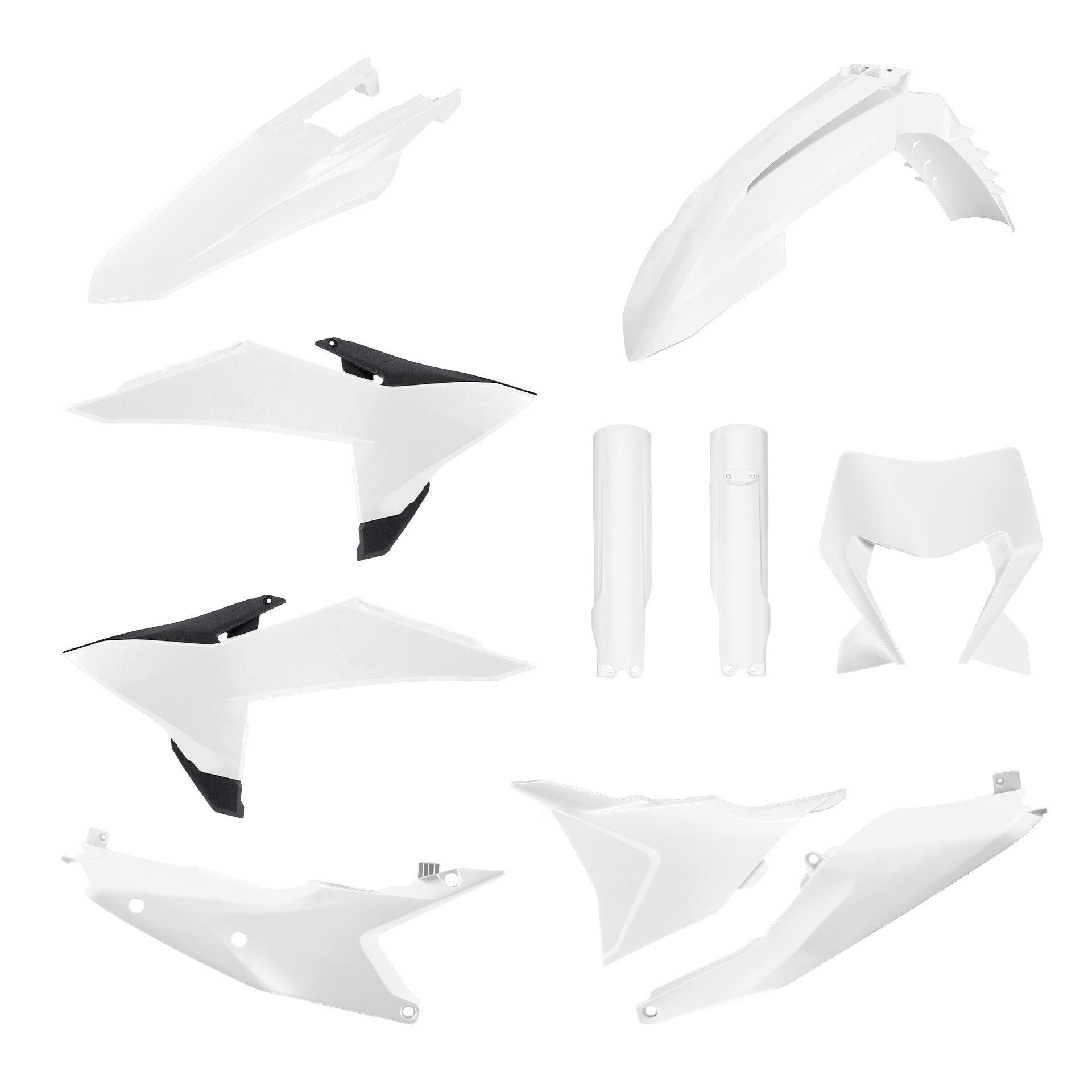 FULL PLASTIC KIT WHITE