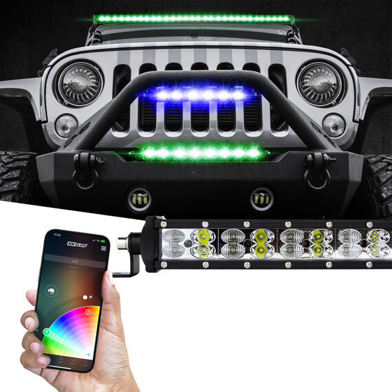 38" LIGHT BAR RGBW APP CONTROL