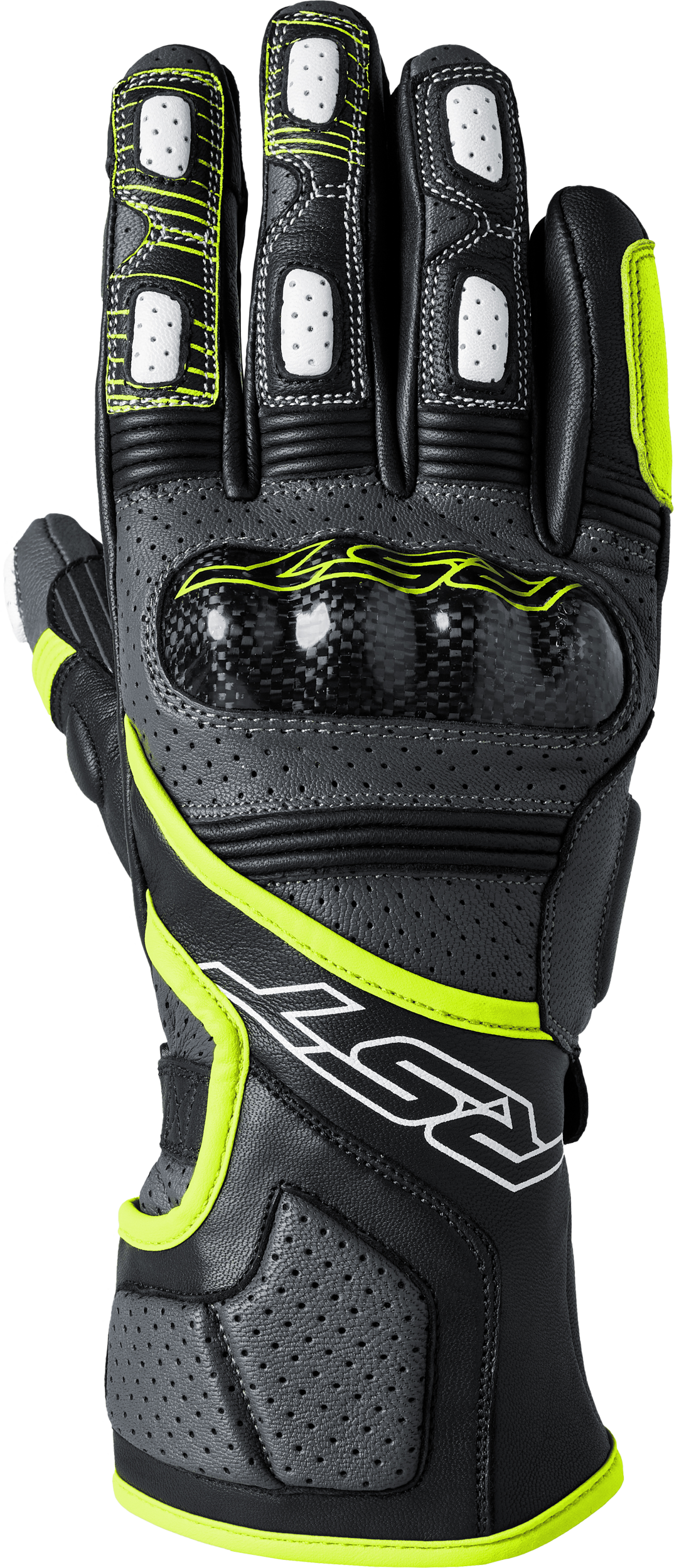 FULCRUM CE GLOVE GREY/FLO YELLOW/BLACK  MD