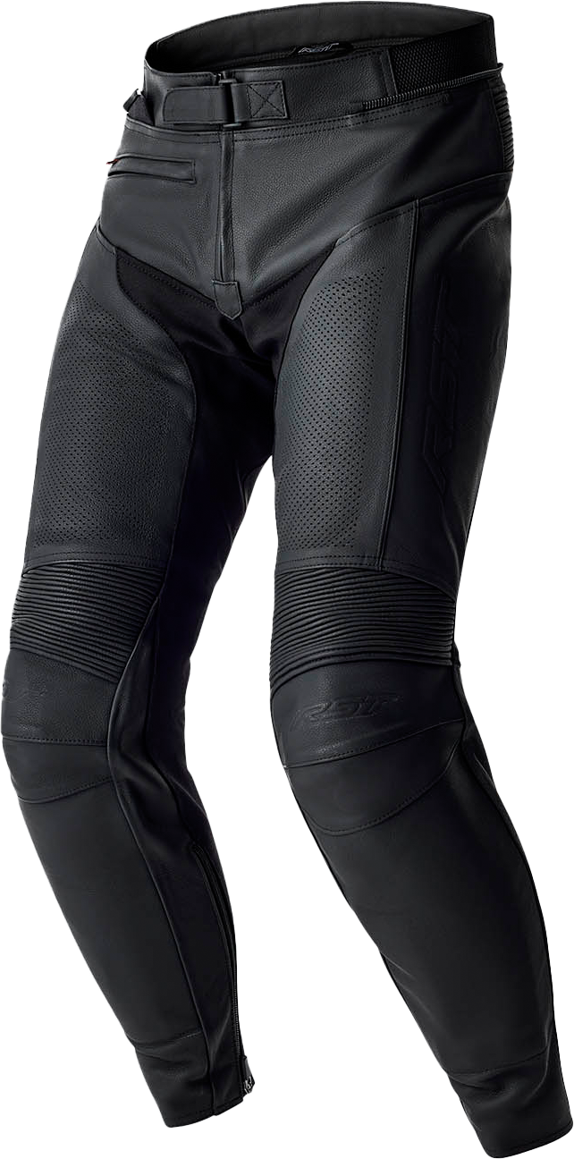 T2 D3O SL LEATHER PANTS BLACK MD