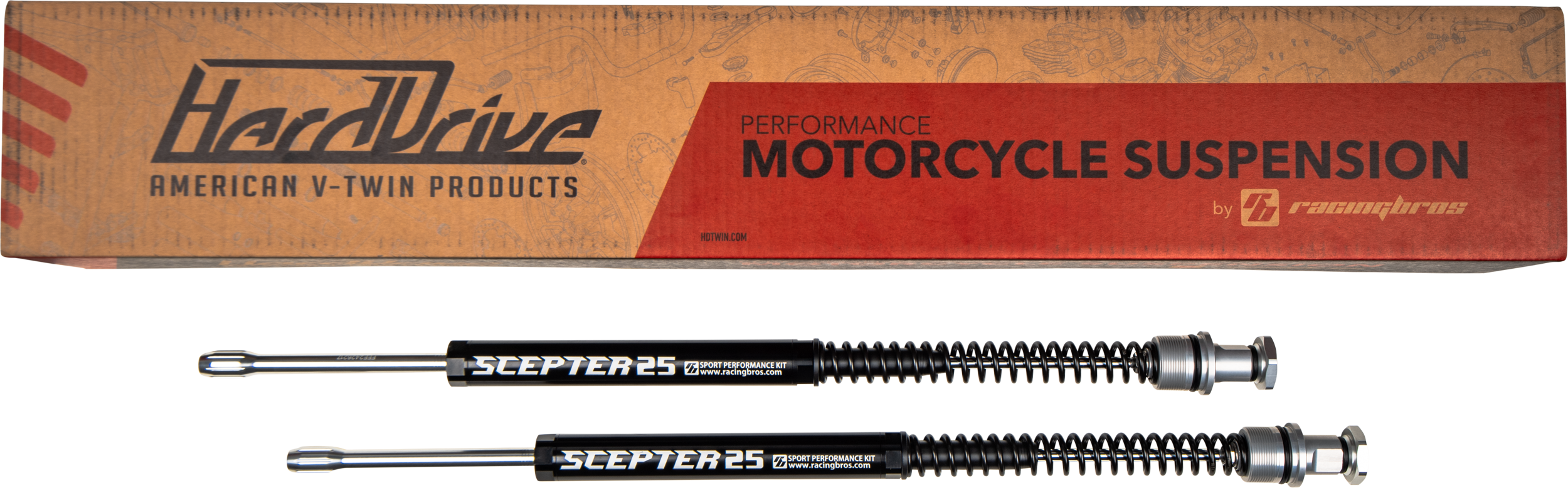 SCEPTER FORK KIT 41MM FLH/FLT 06-13