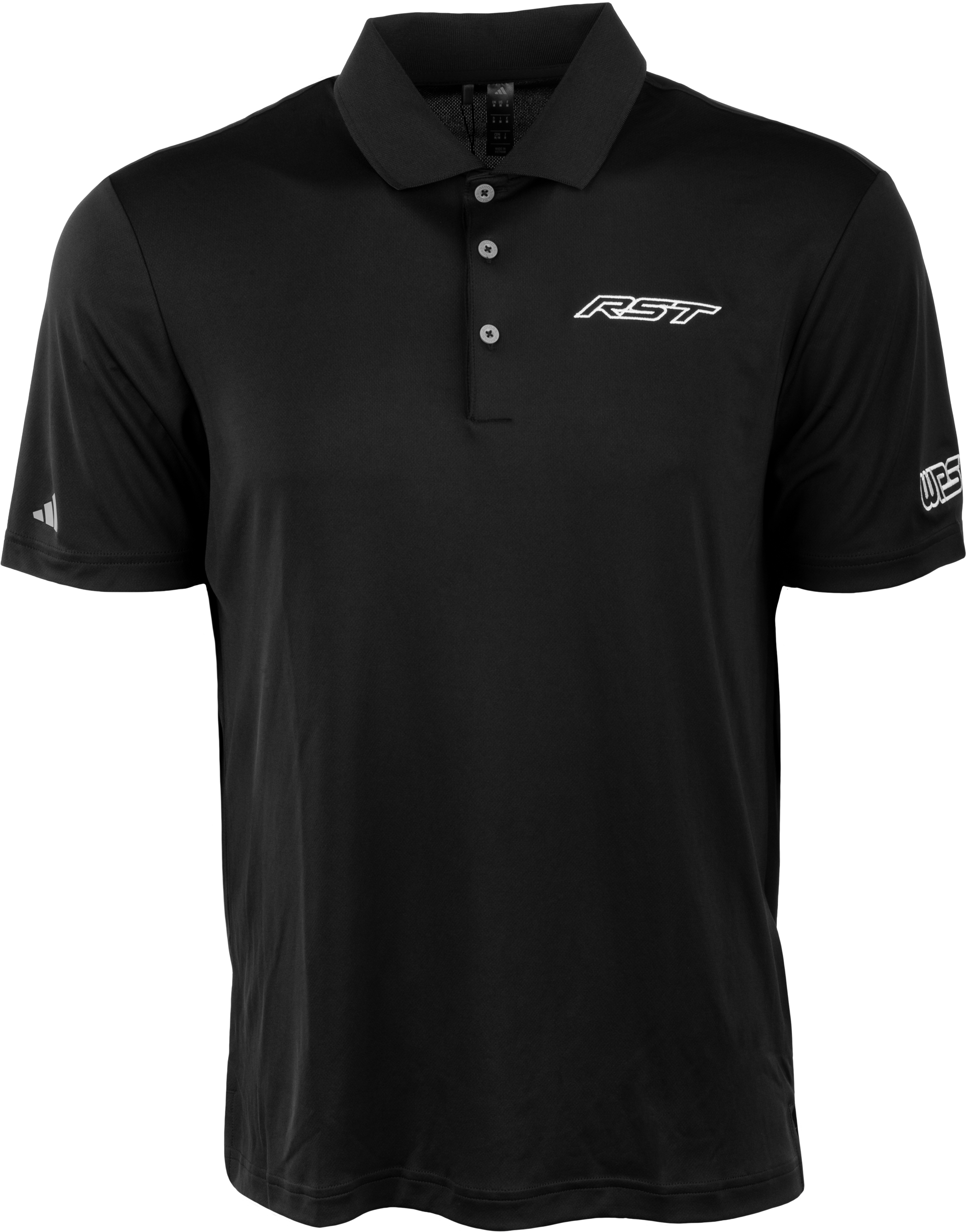 RST POLO BLACK/WHITE LG