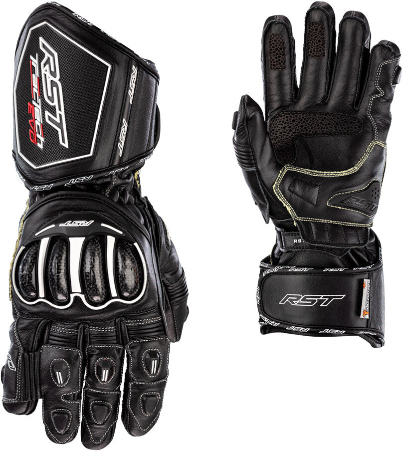 WOMENS TRACTECH EVO 4 CE GLOVE BLACK LEATHER MD