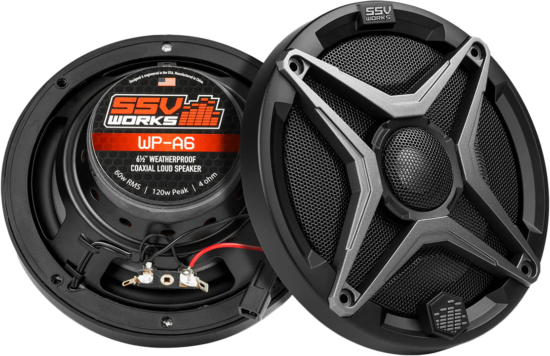 A-SPEC 6.5" 2-WAY SPEAKERS
