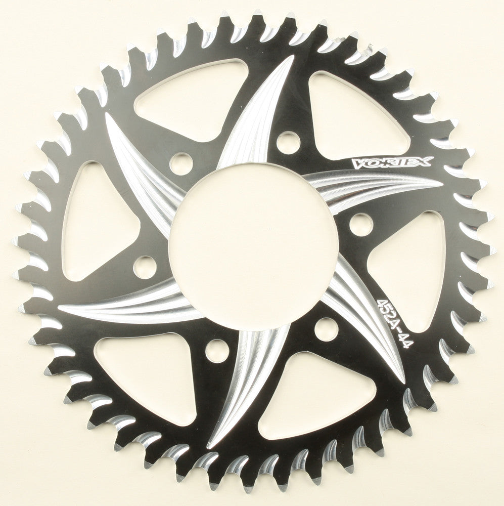REAR CAT5 SPROCKET ALUMINUM 44T-520 BLK KAW