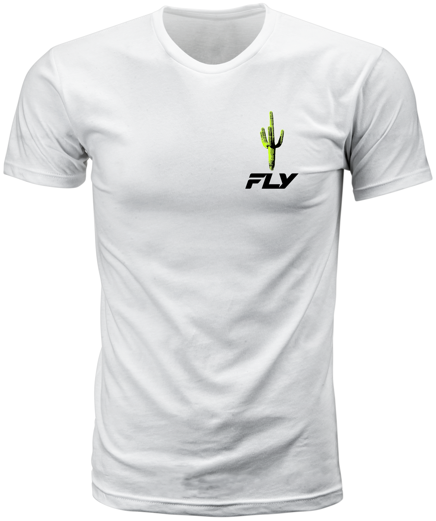 FLY DESERT TEE WHITE LG