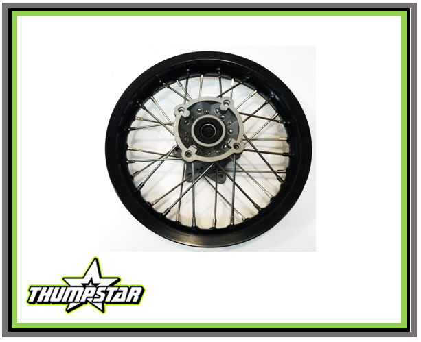 3852 12" Rear Wheel Assembly
