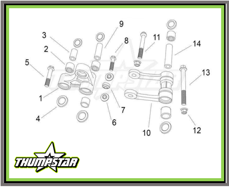 3894 Linkage Rebuild Kit