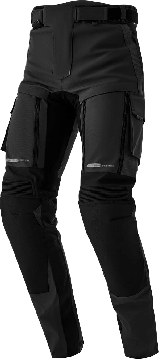 PS ADVENTURE D3O PANTS BLACK TEXTILE 3X