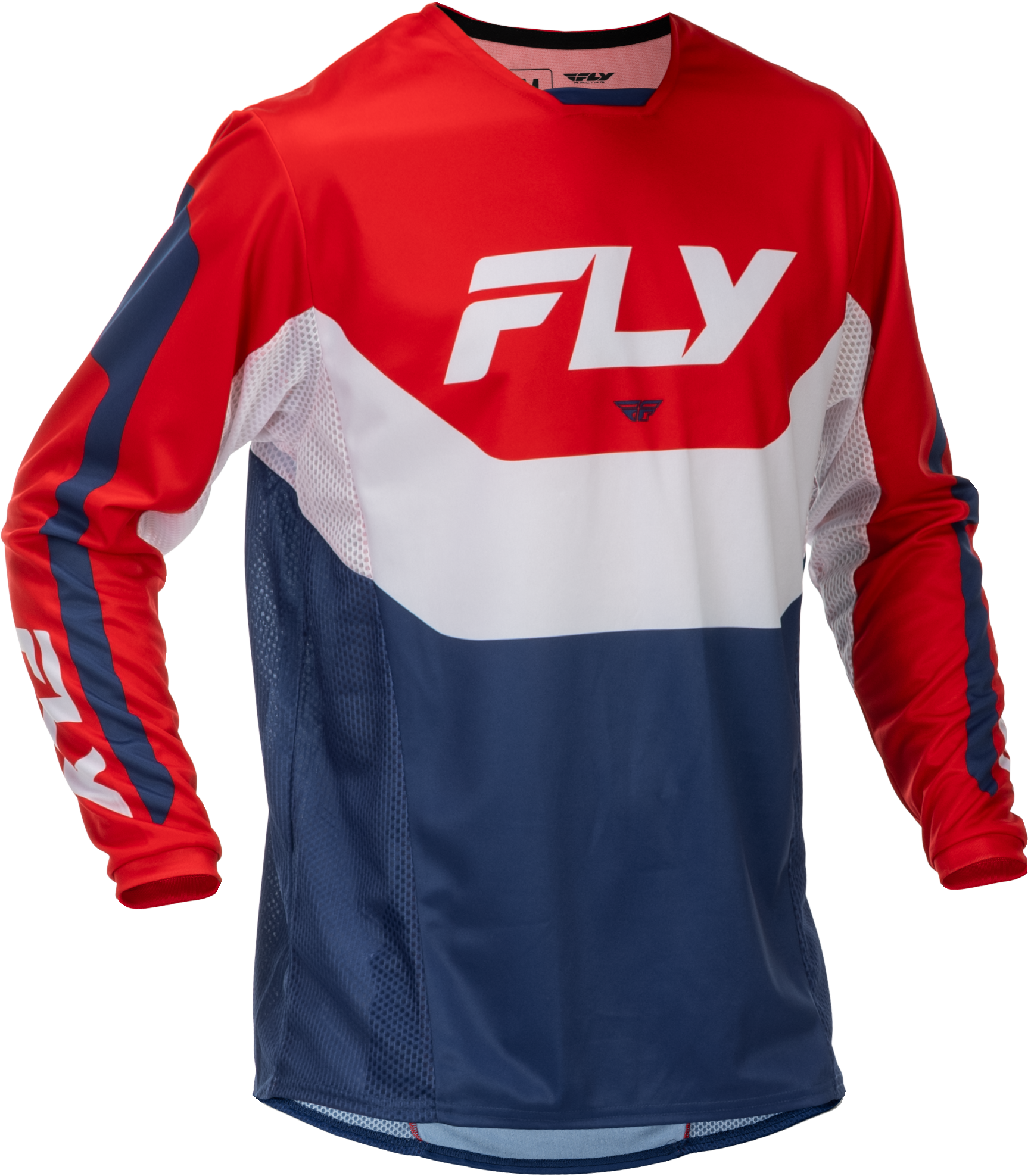 KINETIC JERSEY RED/WHITE/BLUE MD