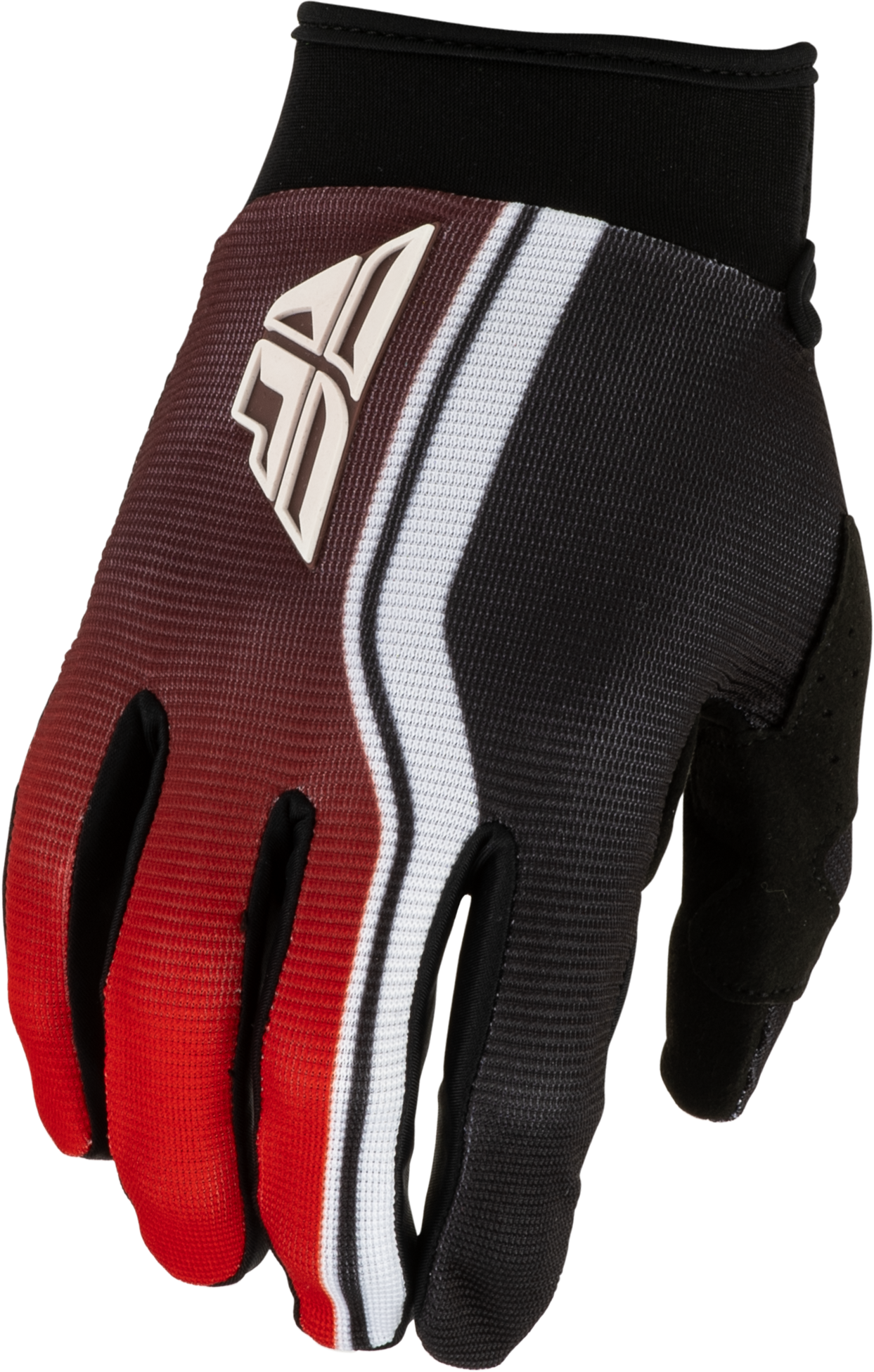 F-16 RAZE GLOVES BLACK/RED/WHITE LG