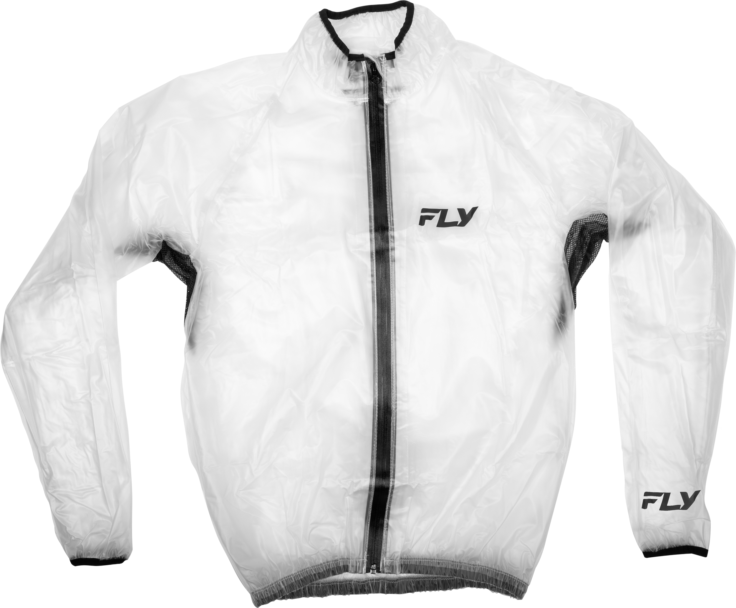 FLY RAIN JACKET CLEAR 2X