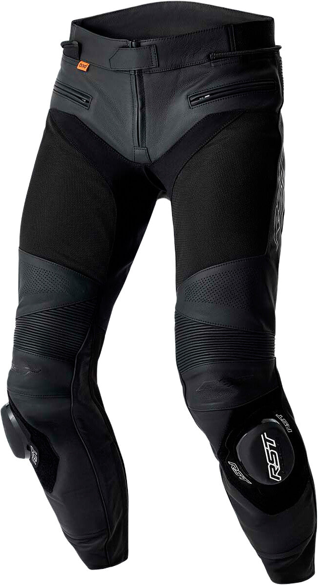 S1 D3O MESH LEATHER PANTS BLACK MD