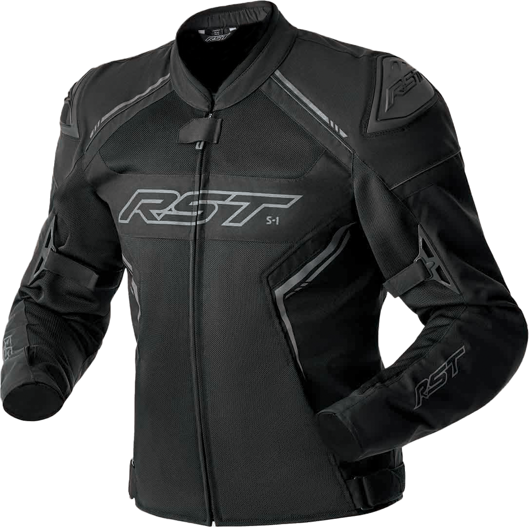 WOMENS S1 D3O MESH JACKET BLACK TEXTILE SM