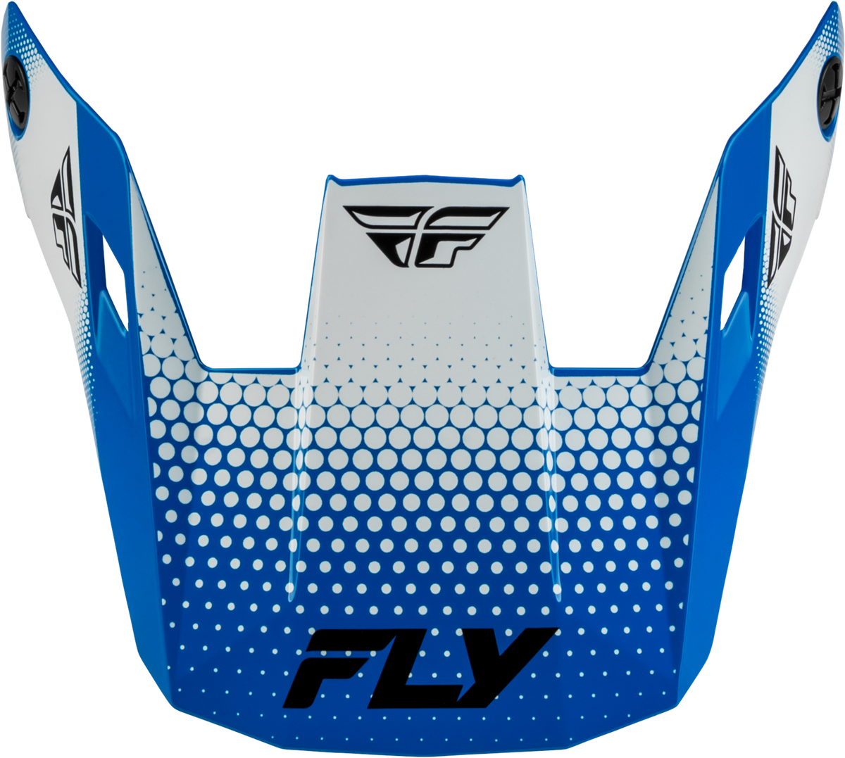 RAYCE SONAR HELMET VISOR BLUE/WHITE/BLACK XS-LG