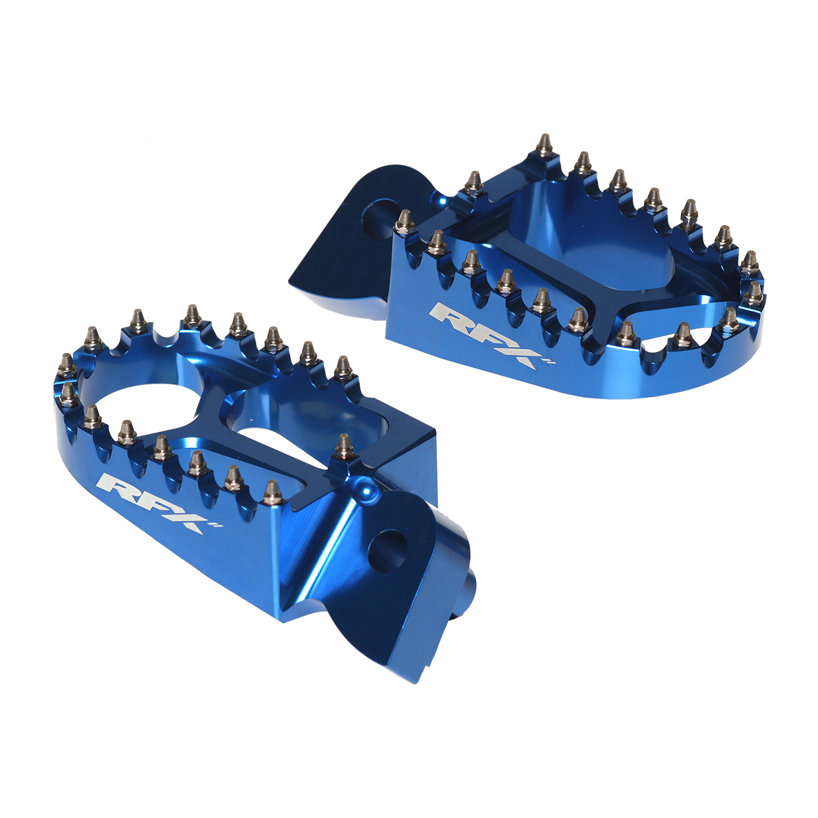 FOOTPEGS BLUE KTM/HUSQ/GAS